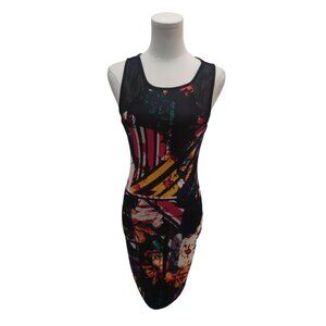 Glam Doll Abstract Print Dress